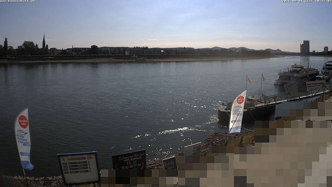 Archiv Foto Webcam Bonn - Brassert Ufer