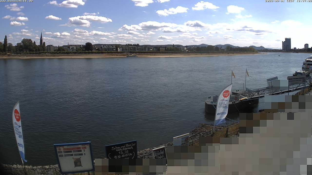 Archiv Foto Webcam Bonn - Brassert Ufer