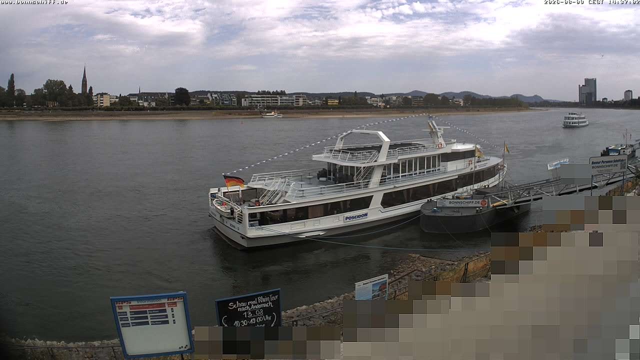 Archiv Foto Webcam Bonn - Brassert Ufer