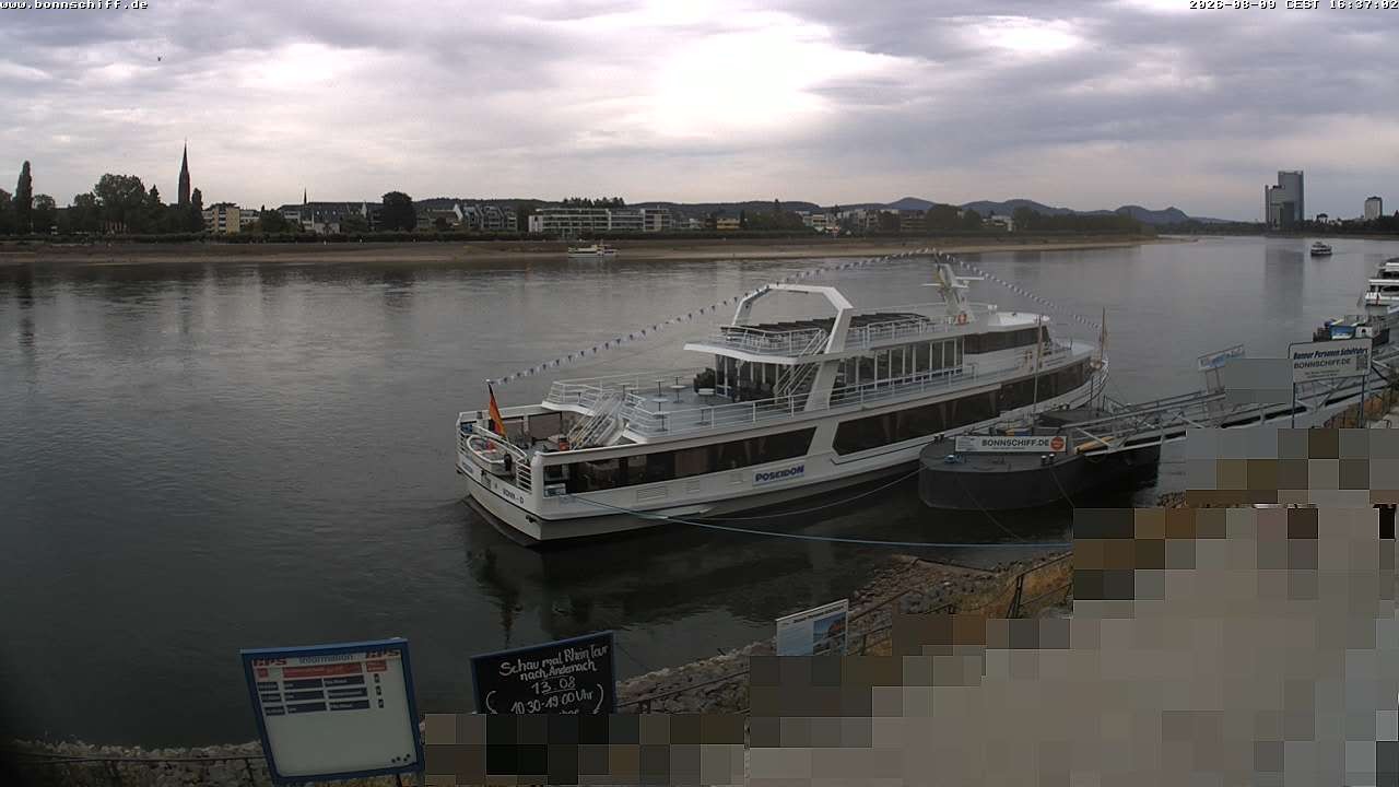 Archiv Foto Webcam Bonn - Brassert Ufer