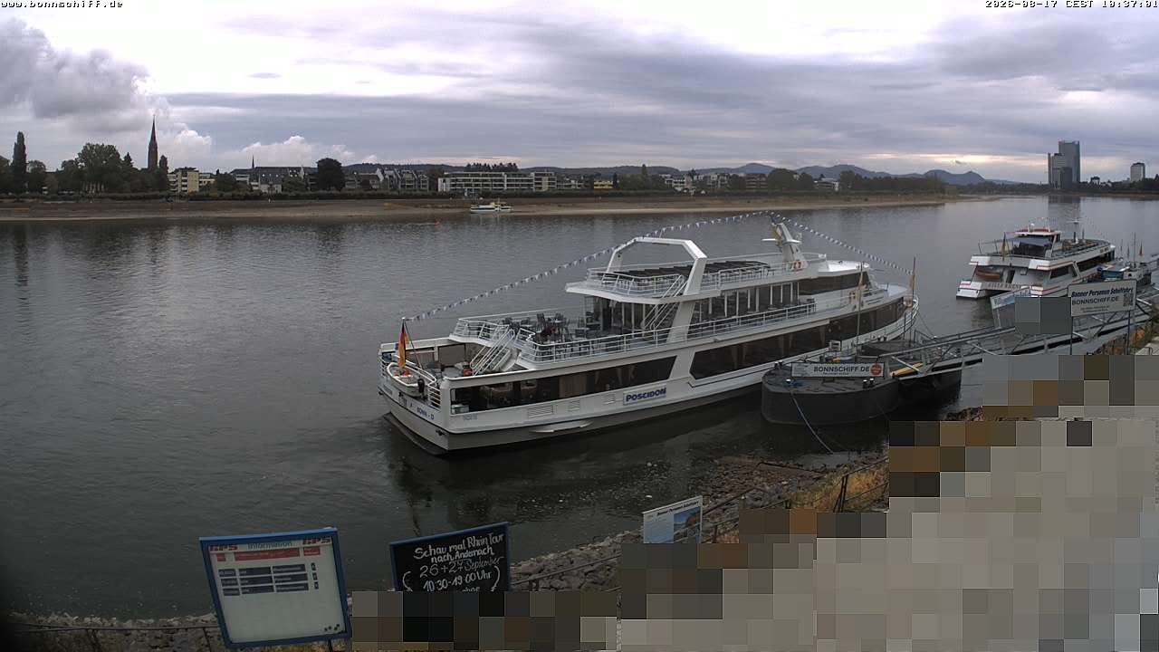 Archiv Foto Webcam Bonn - Brassert Ufer