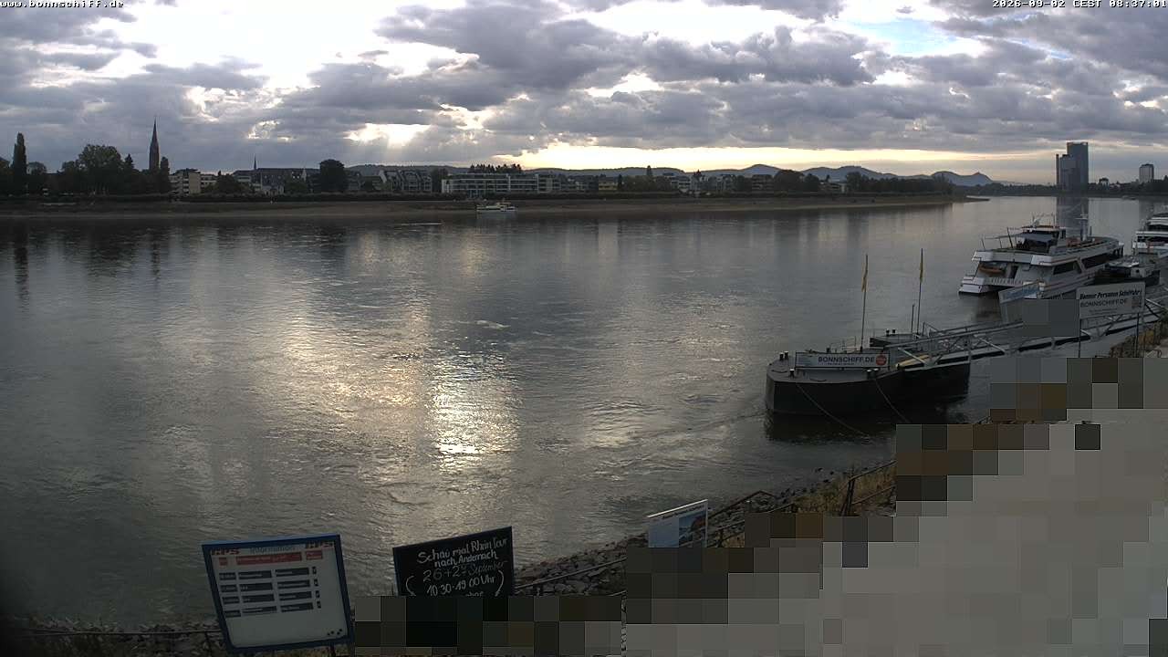 Archiv Foto Webcam Bonn - Brassert Ufer