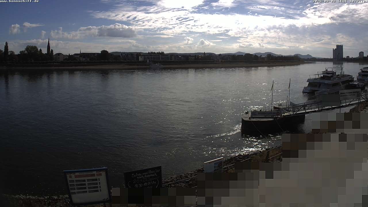 Archiv Foto Webcam Bonn - Brassert Ufer