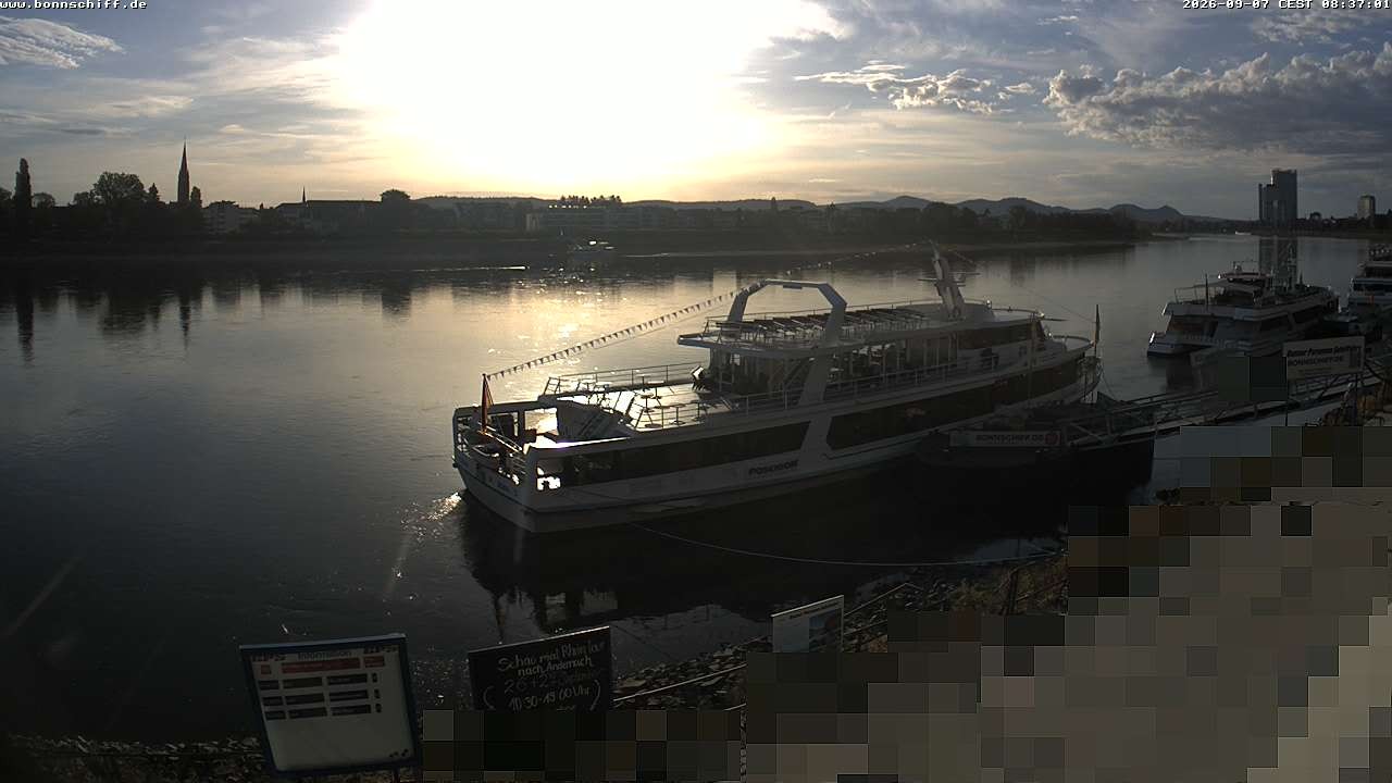 Archiv Foto Webcam Bonn - Brassert Ufer