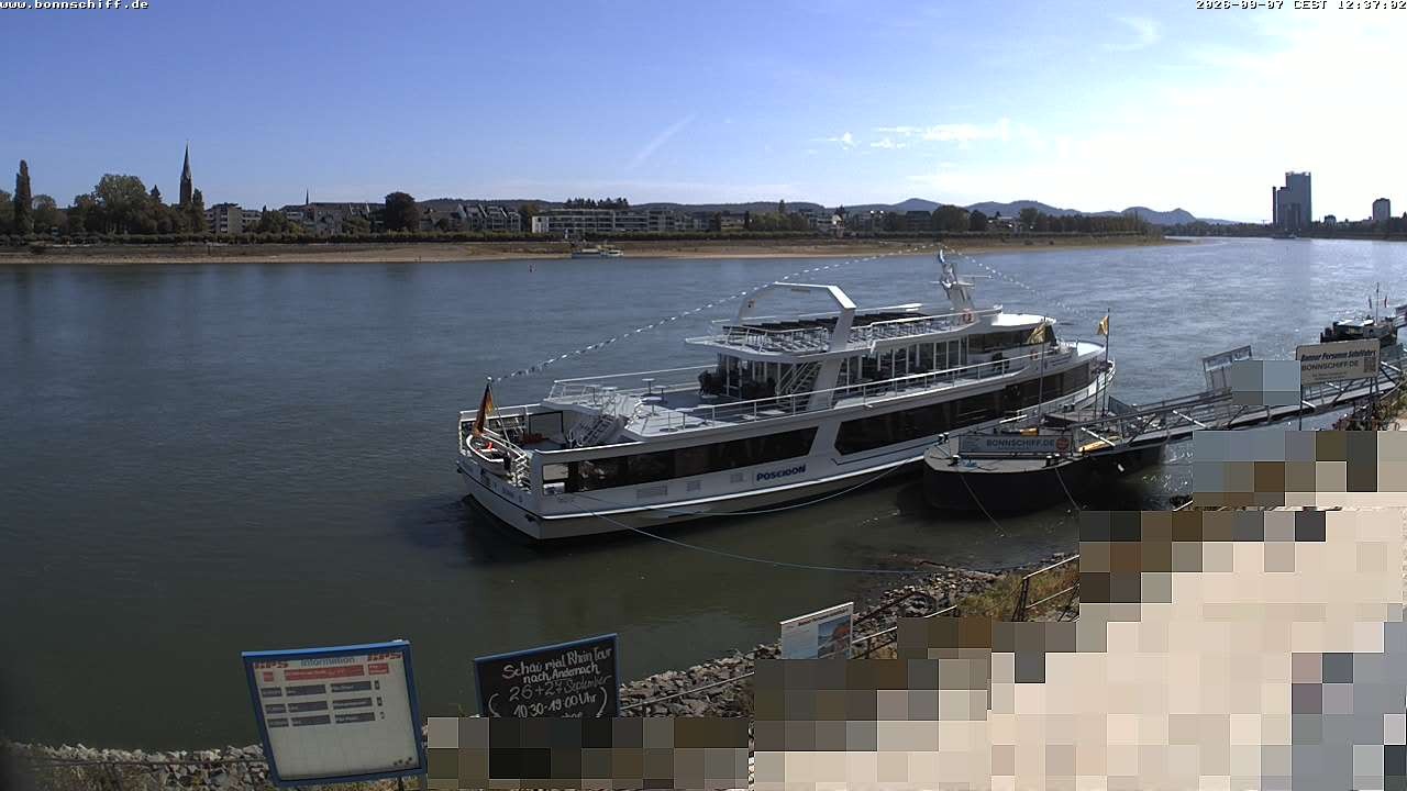 Archiv Foto Webcam Bonn - Brassert Ufer