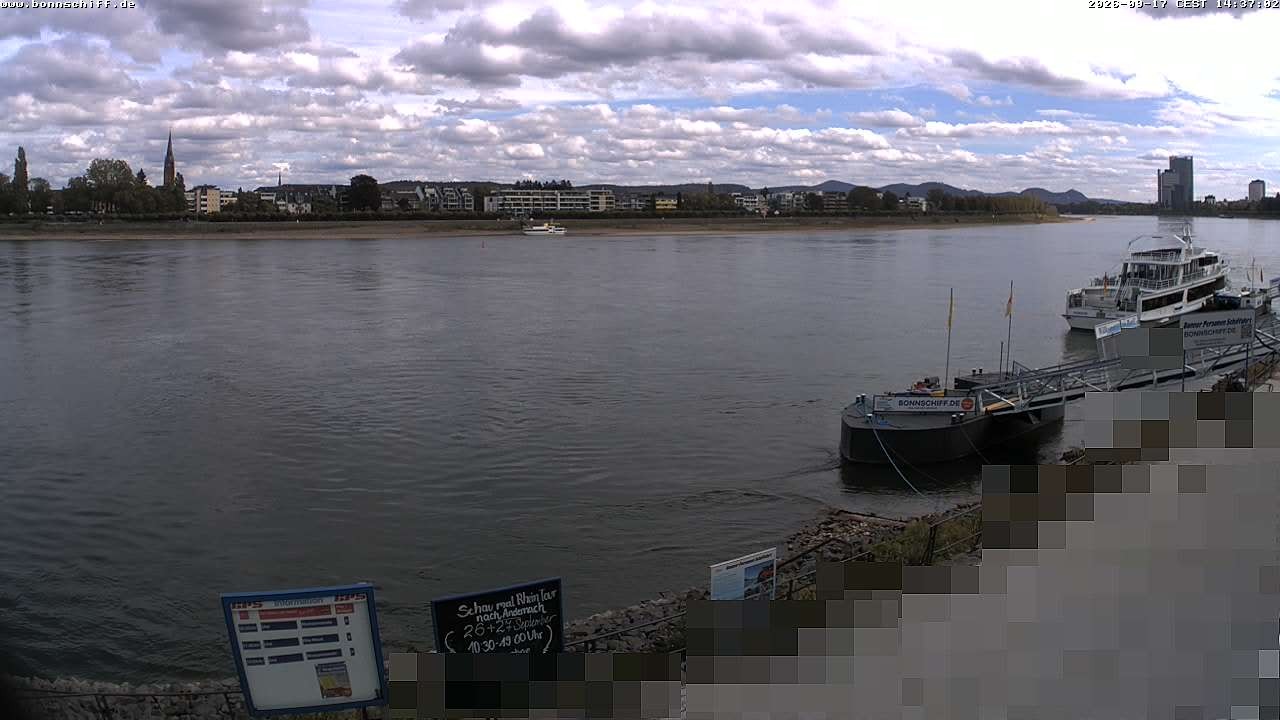 Archiv Foto Webcam Bonn - Brassert Ufer