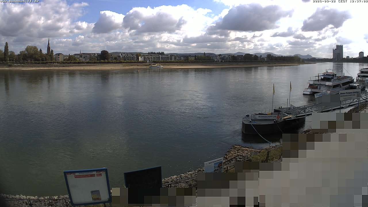 Archiv Foto Webcam Bonn - Brassert Ufer