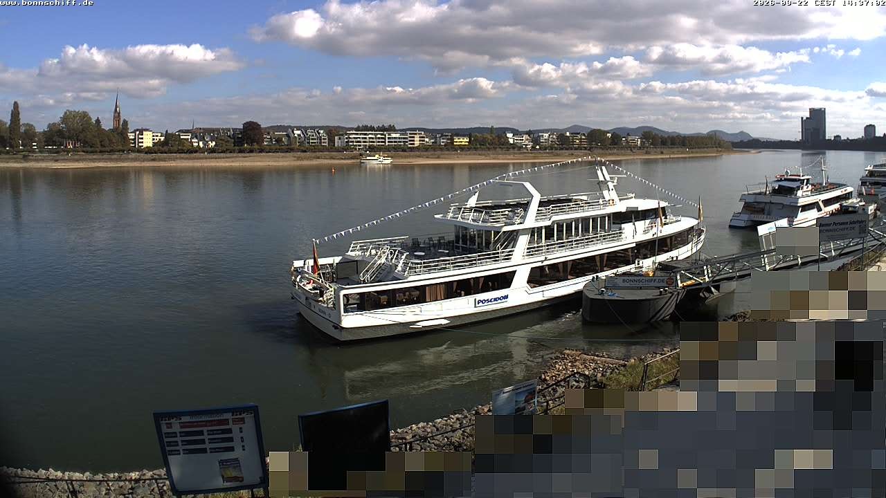 Archiv Foto Webcam Bonn - Brassert Ufer