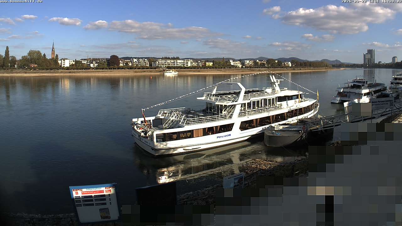 Archiv Foto Webcam Bonn - Brassert Ufer