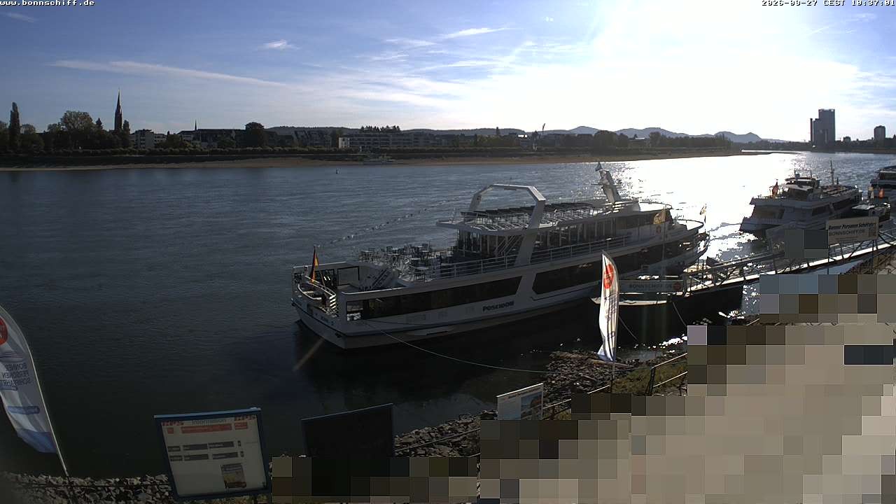 Archiv Foto Webcam Bonn - Brassert Ufer