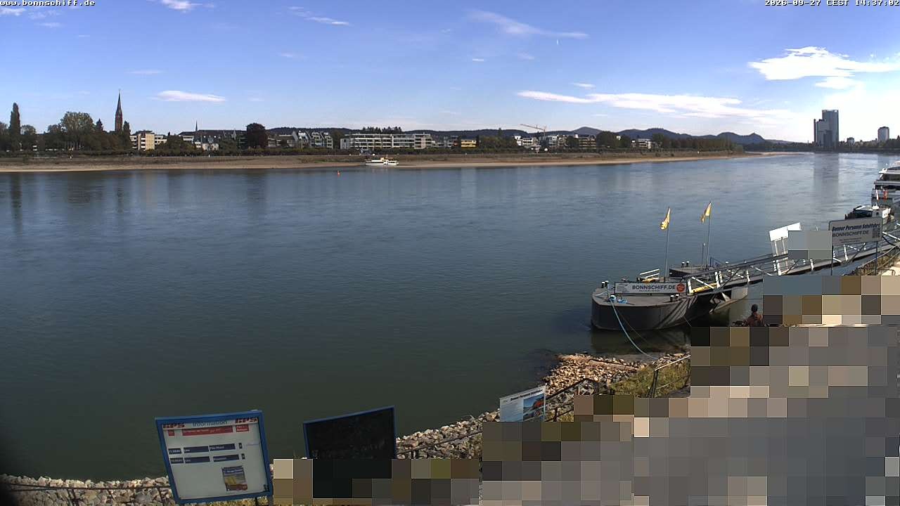 Archiv Foto Webcam Bonn - Brassert Ufer