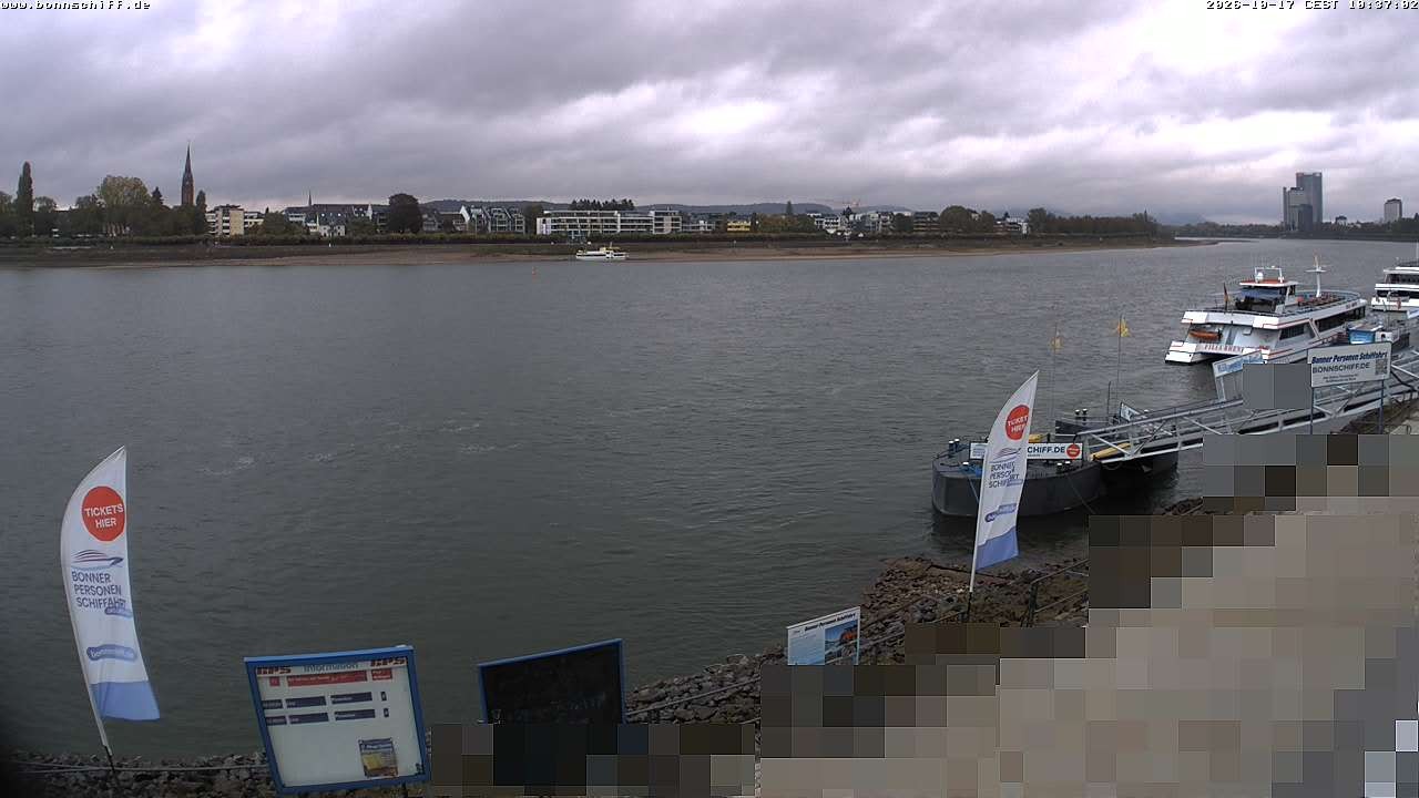 Archiv Foto Webcam Bonn - Brassert Ufer