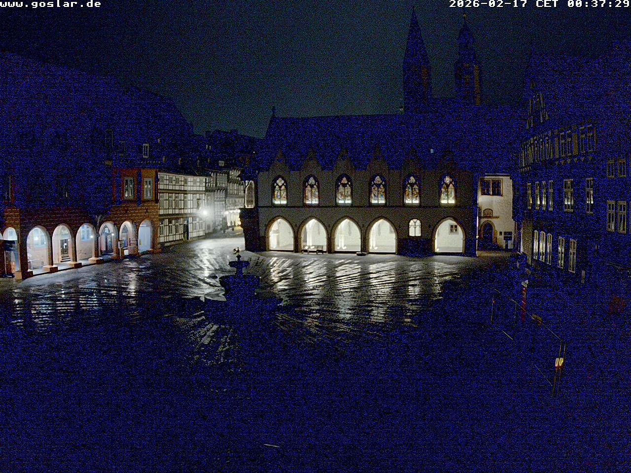 Archiv Foto Webcam Marktplatz Goslar