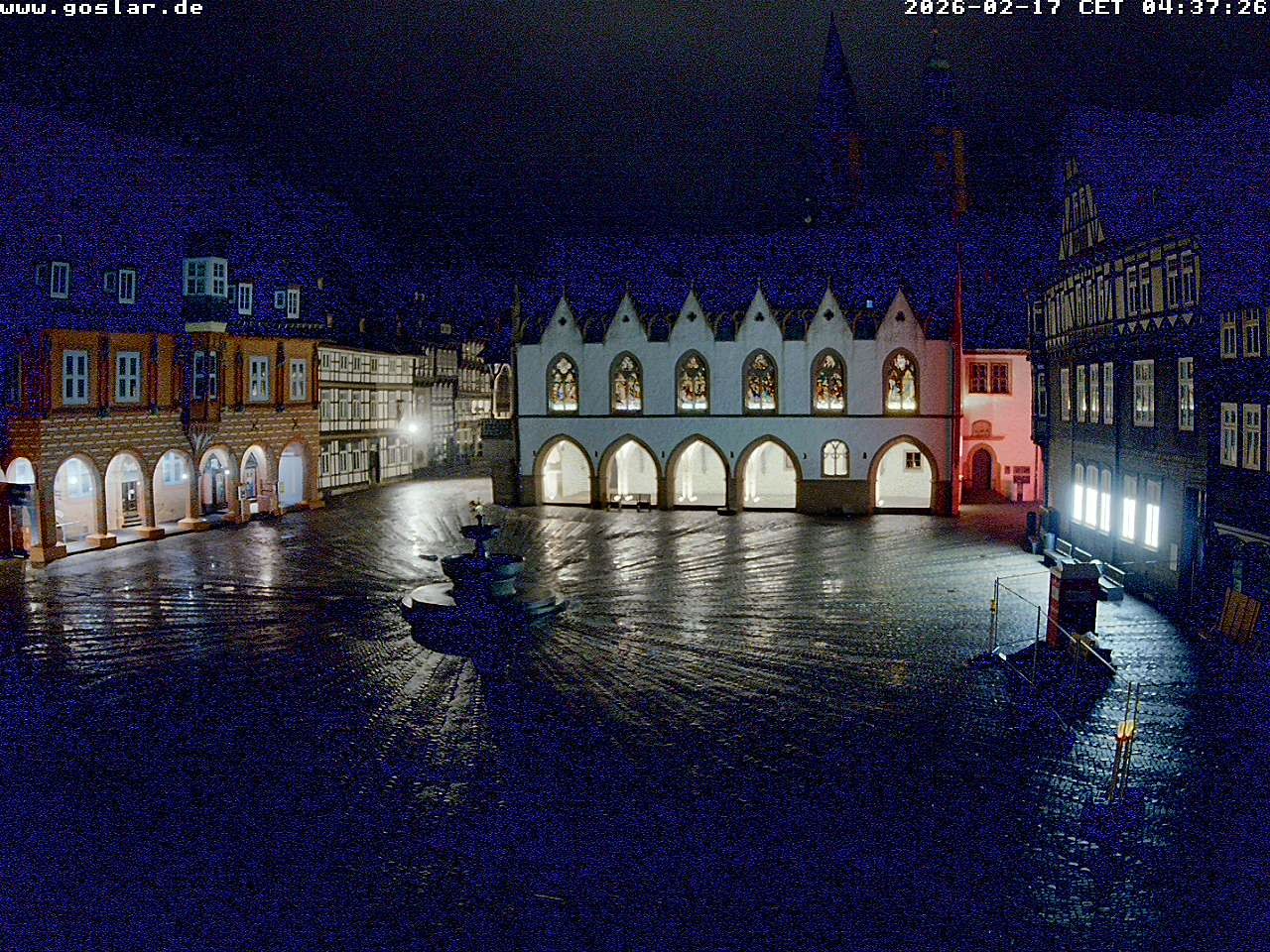 Archiv Foto Webcam Marktplatz Goslar
