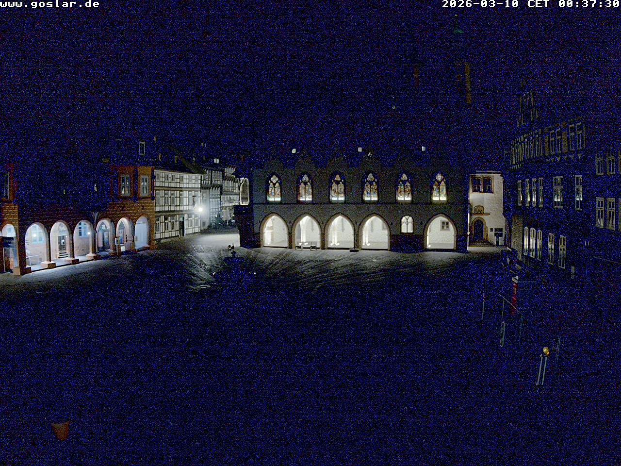 Archiv Foto Webcam Marktplatz Goslar
