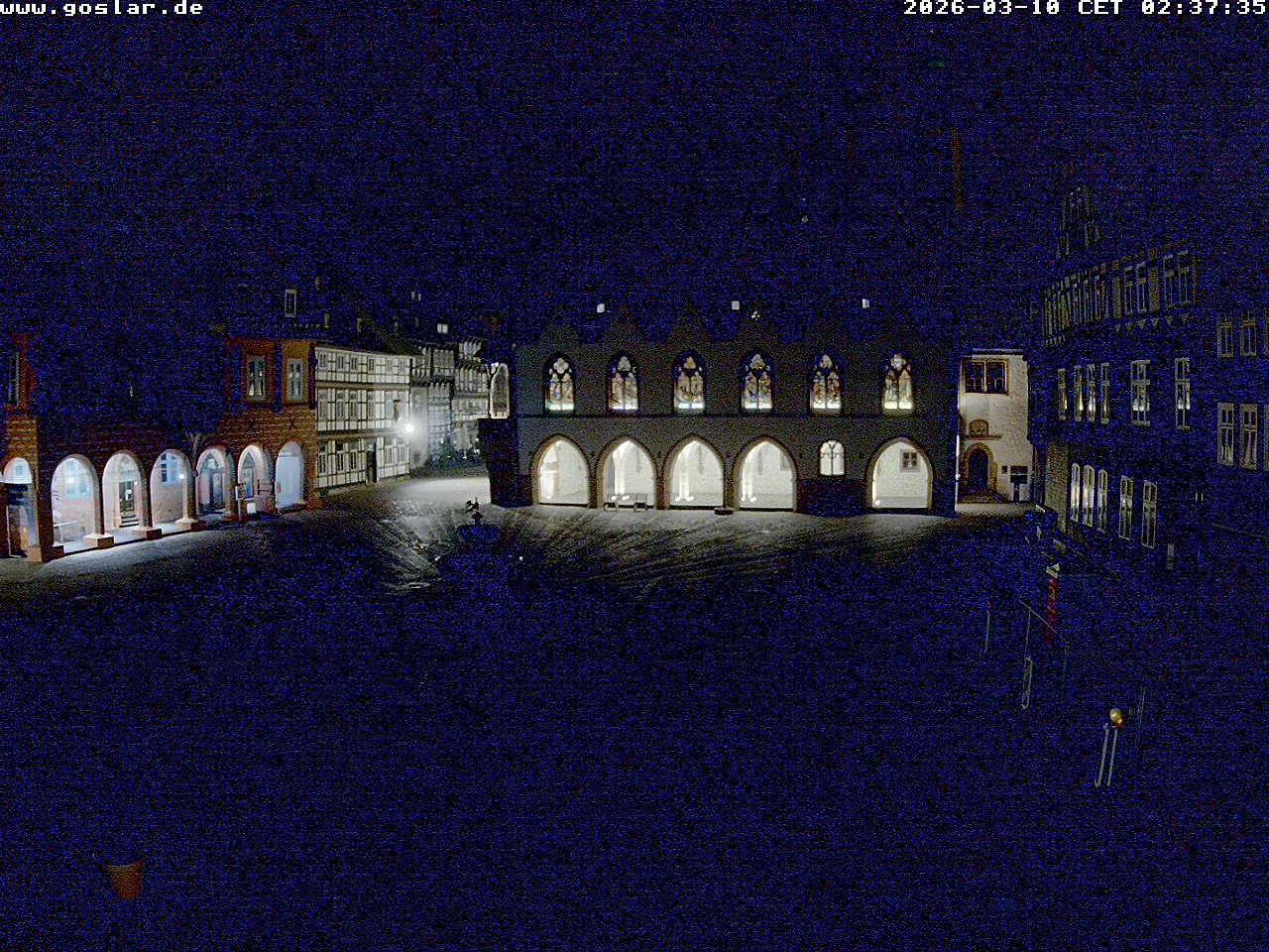 Archiv Foto Webcam Marktplatz Goslar