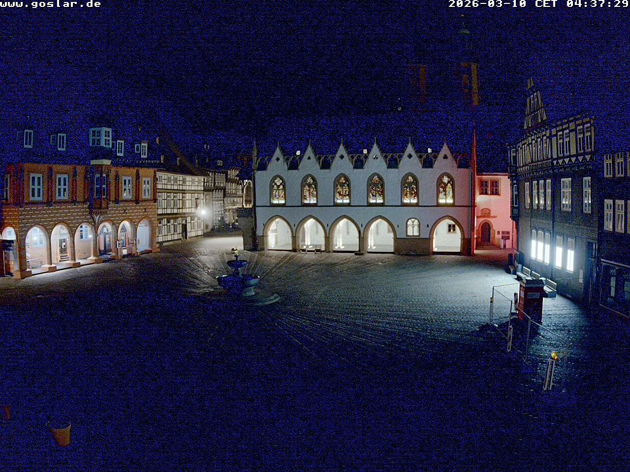 Archiv Foto Webcam Marktplatz Goslar