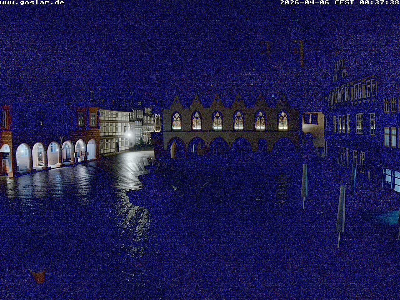 Archiv Foto Webcam Marktplatz Goslar