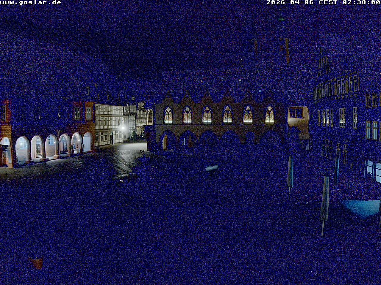 Archiv Foto Webcam Marktplatz Goslar