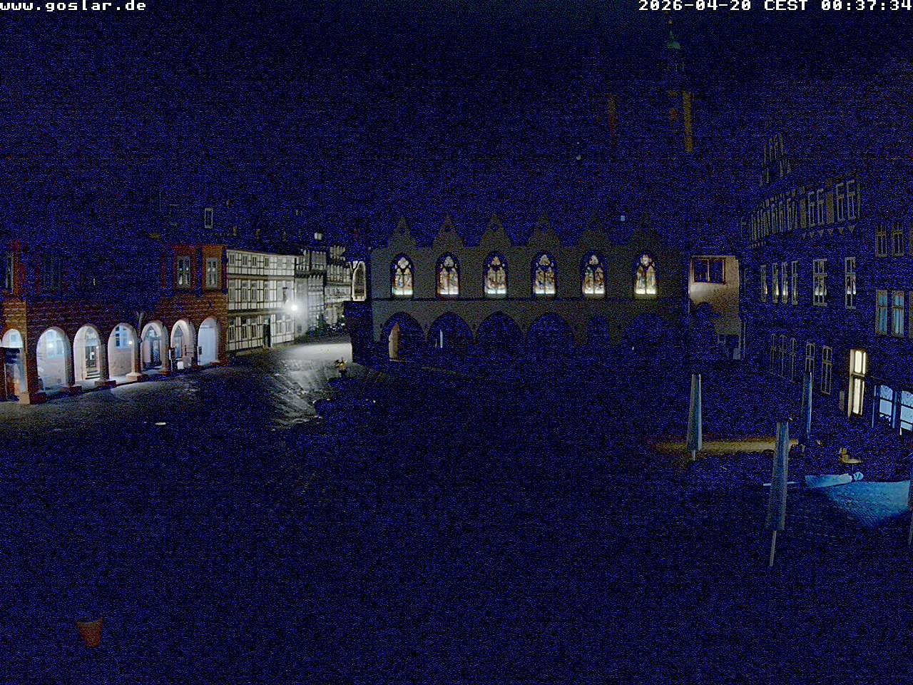 Archiv Foto Webcam Marktplatz Goslar