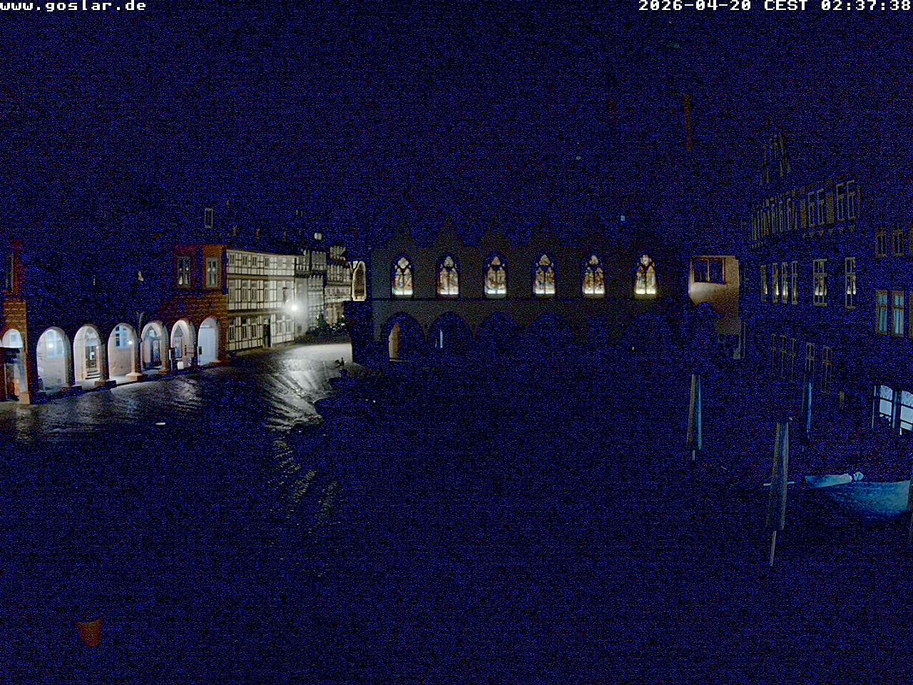 Archiv Foto Webcam Marktplatz Goslar