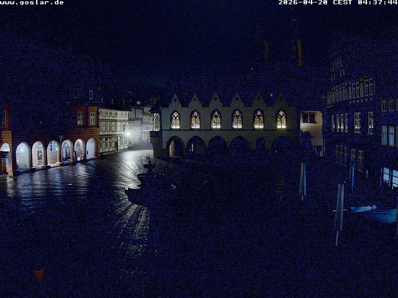 Archiv Foto Webcam Marktplatz Goslar