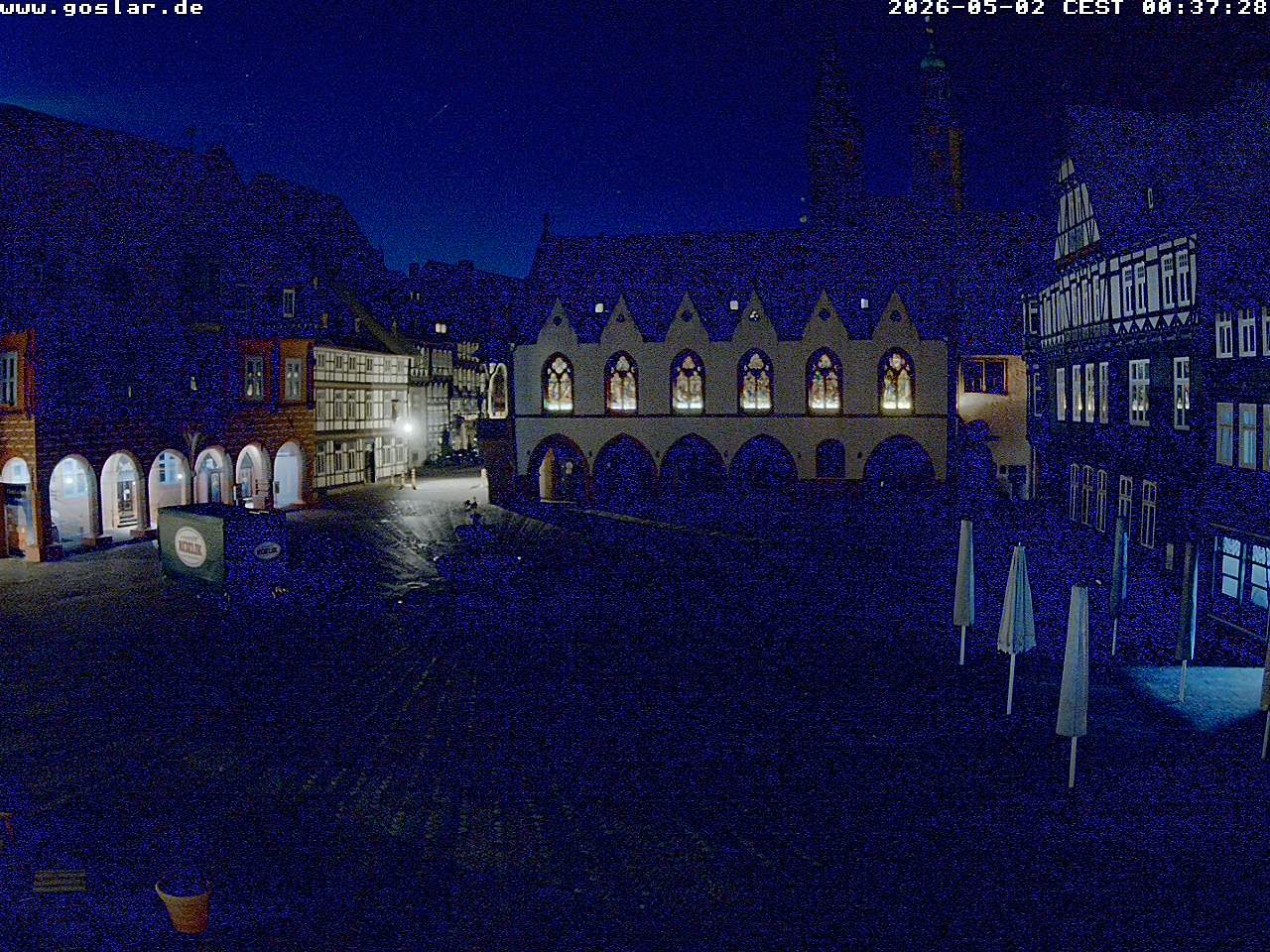 Archiv Foto Webcam Marktplatz Goslar
