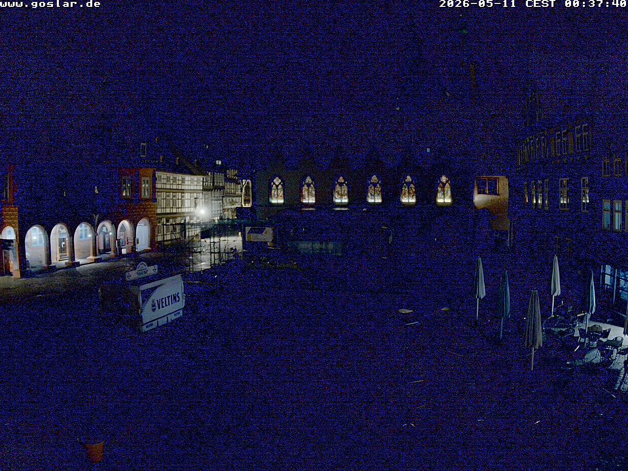 Archiv Foto Webcam Marktplatz Goslar