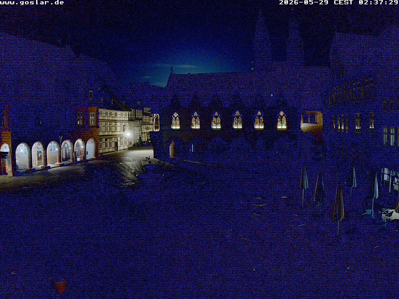 Archiv Foto Webcam Marktplatz Goslar