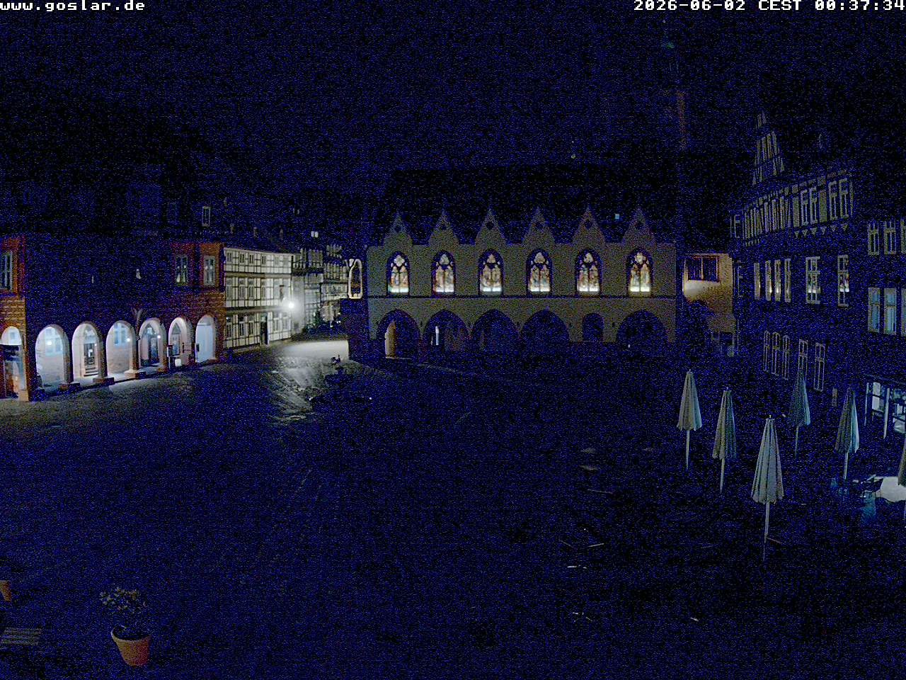 Archiv Foto Webcam Marktplatz Goslar