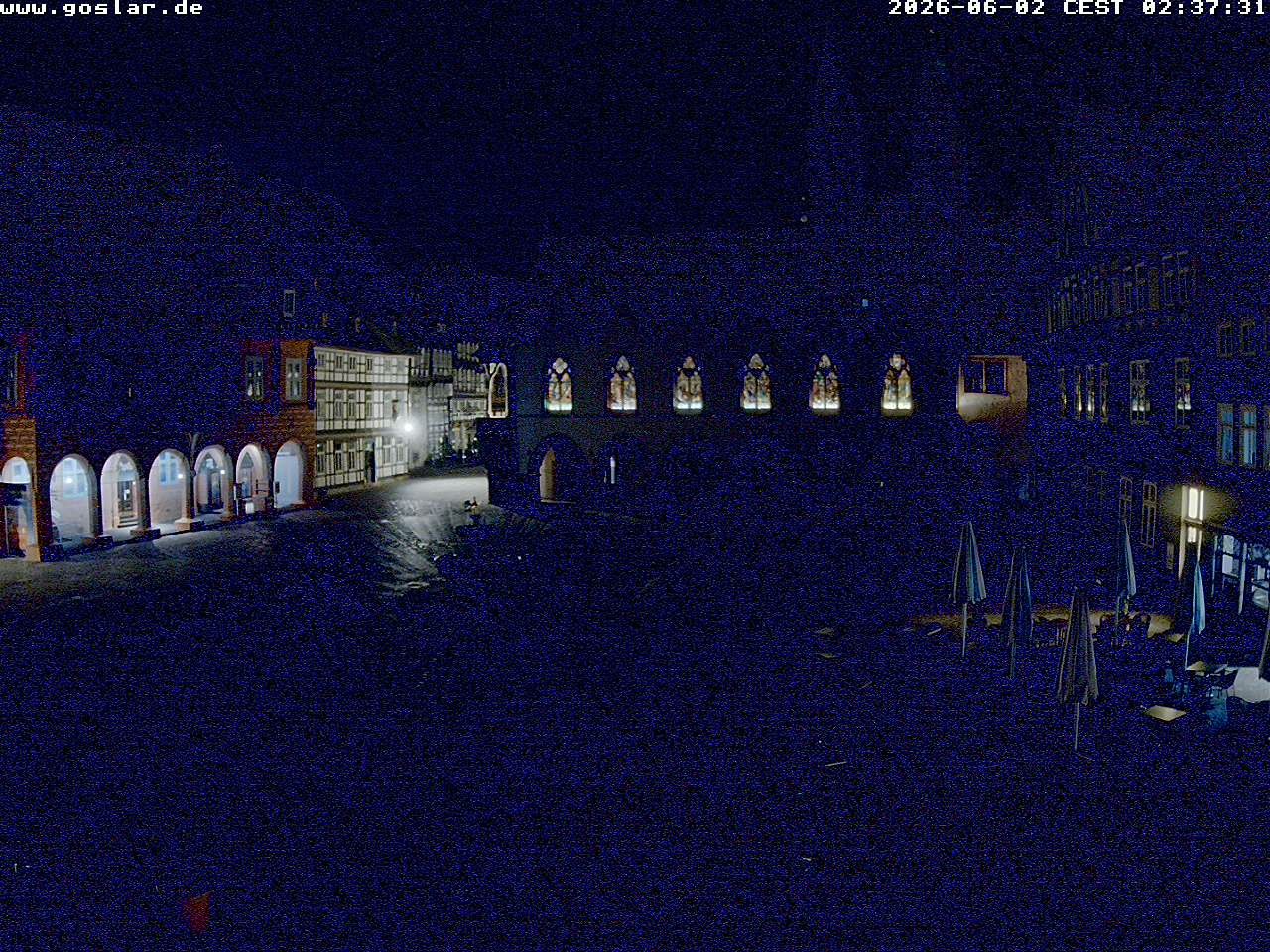 Archiv Foto Webcam Marktplatz Goslar