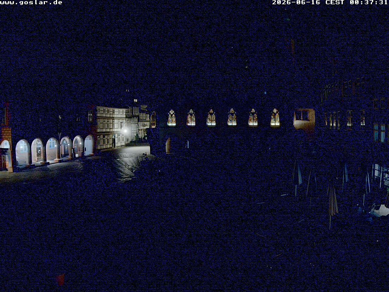 Archiv Foto Webcam Marktplatz Goslar
