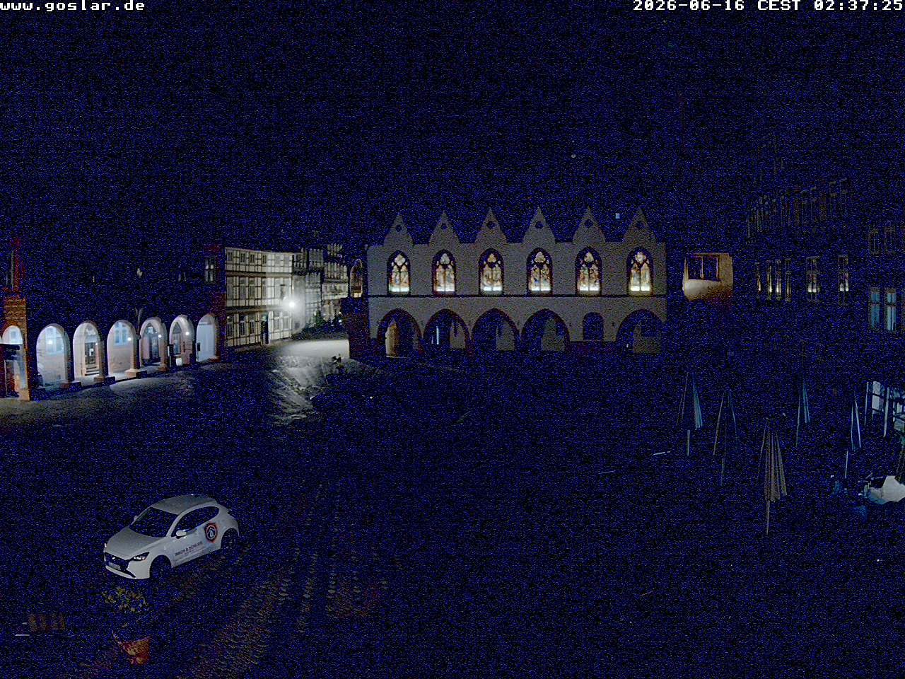 Archiv Foto Webcam Marktplatz Goslar