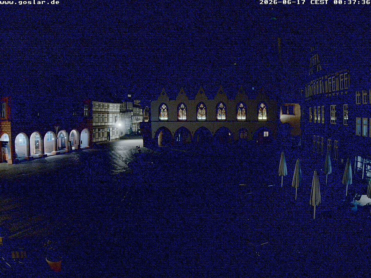 Archiv Foto Webcam Marktplatz Goslar