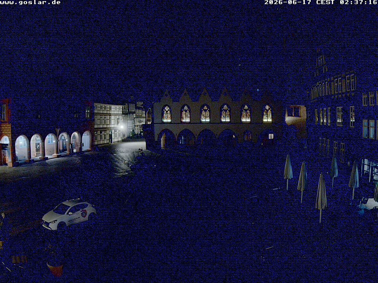 Archiv Foto Webcam Marktplatz Goslar
