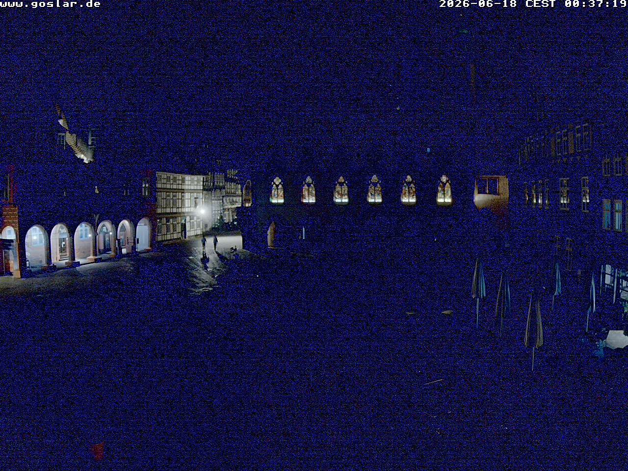 Archiv Foto Webcam Marktplatz Goslar