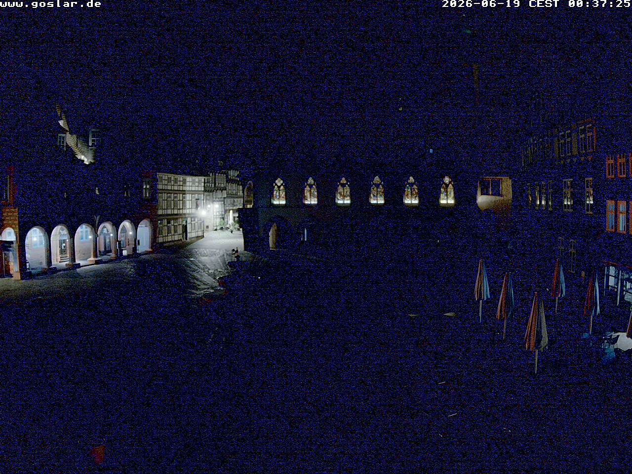 Archiv Foto Webcam Marktplatz Goslar
