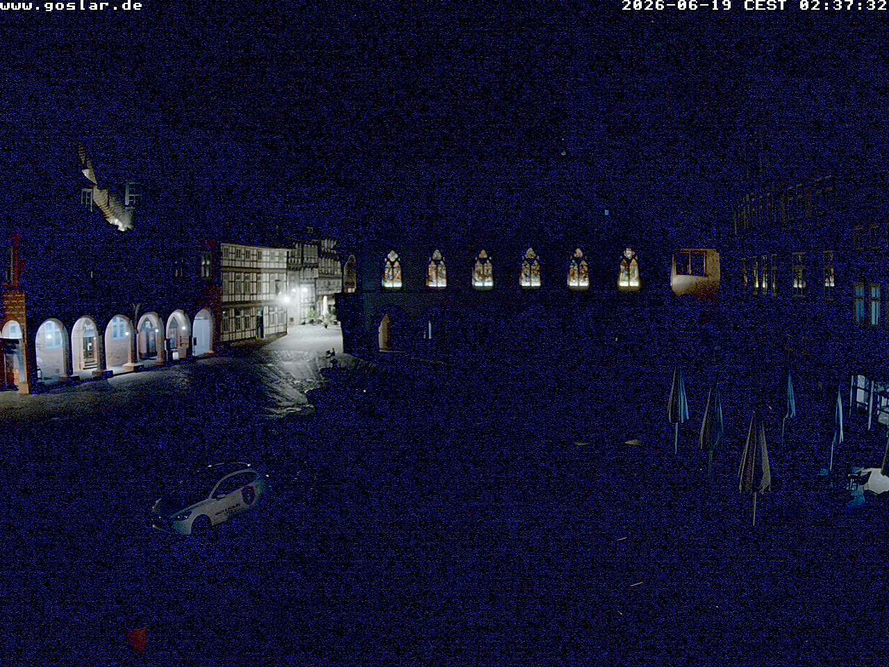 Archiv Foto Webcam Marktplatz Goslar