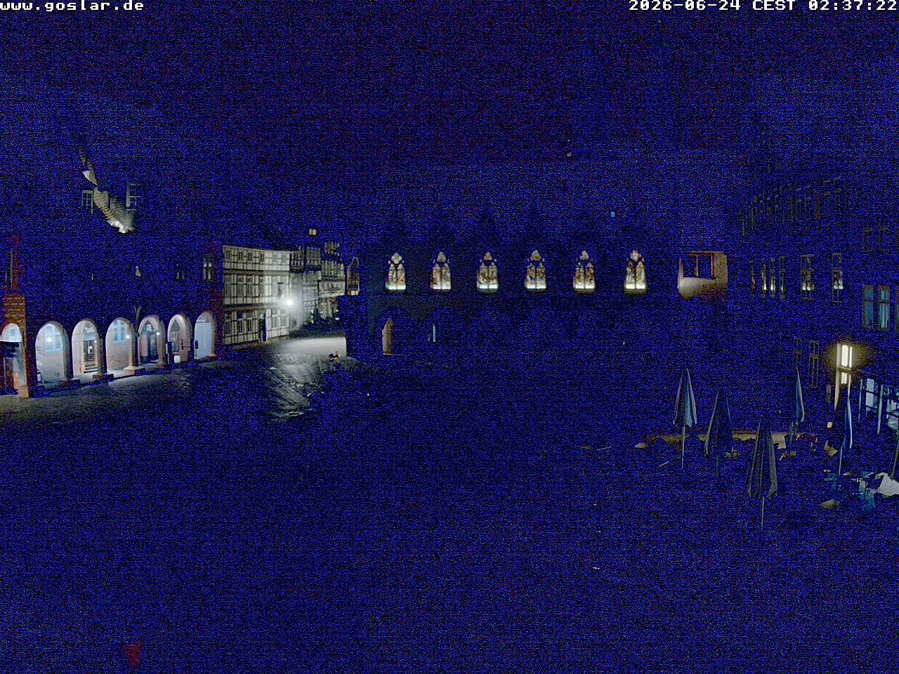 Archiv Foto Webcam Marktplatz Goslar