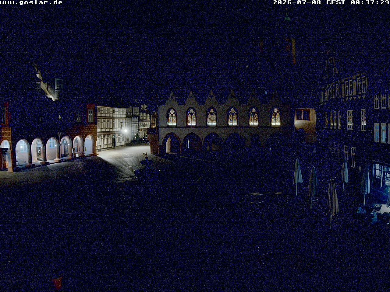 Archiv Foto Webcam Marktplatz Goslar
