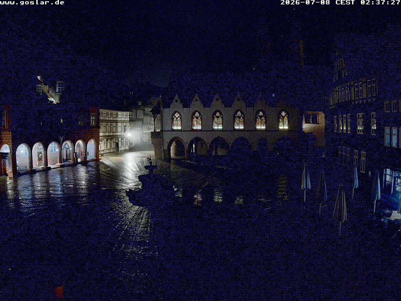 Archiv Foto Webcam Marktplatz Goslar