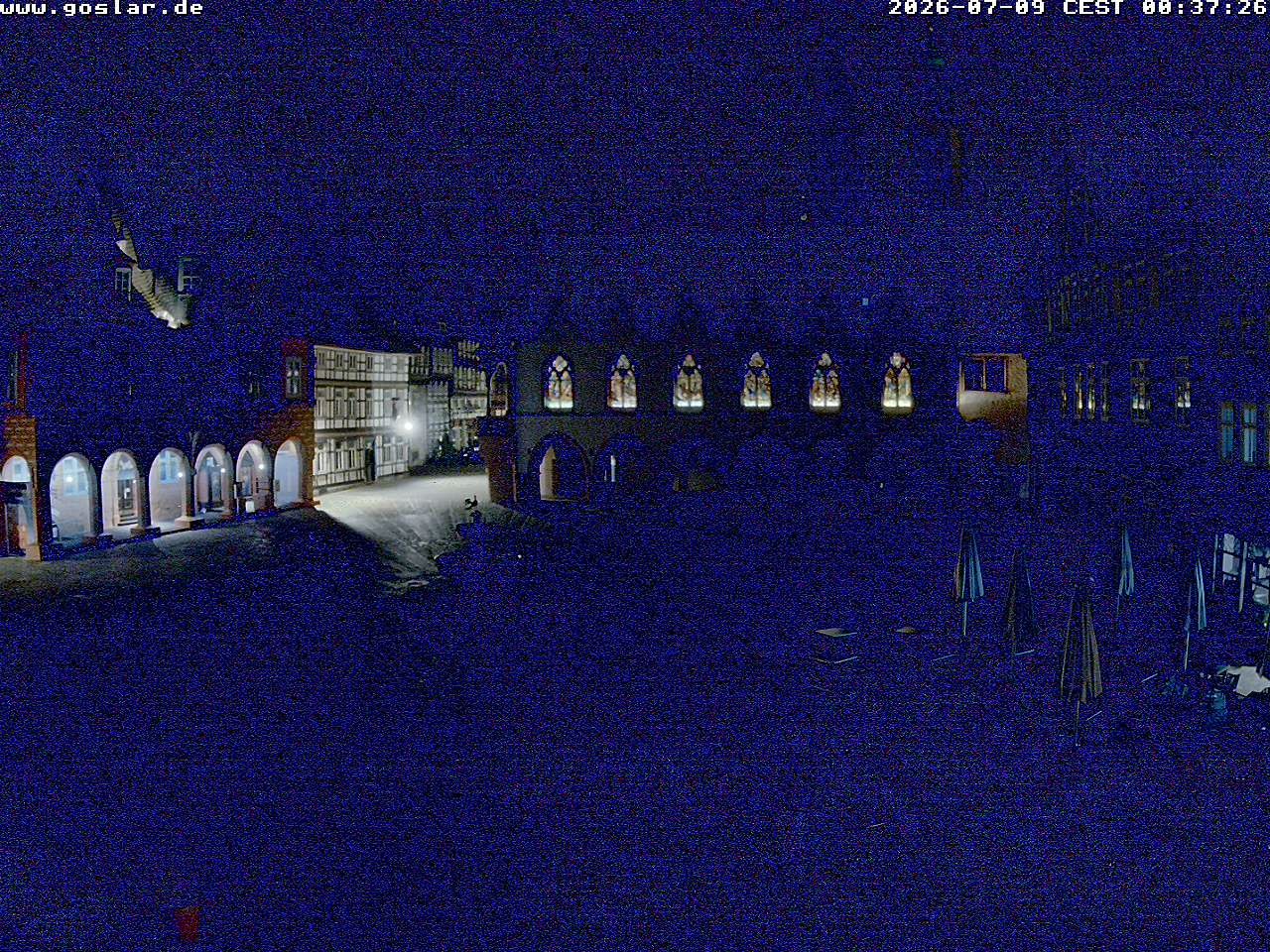 Archiv Foto Webcam Marktplatz Goslar