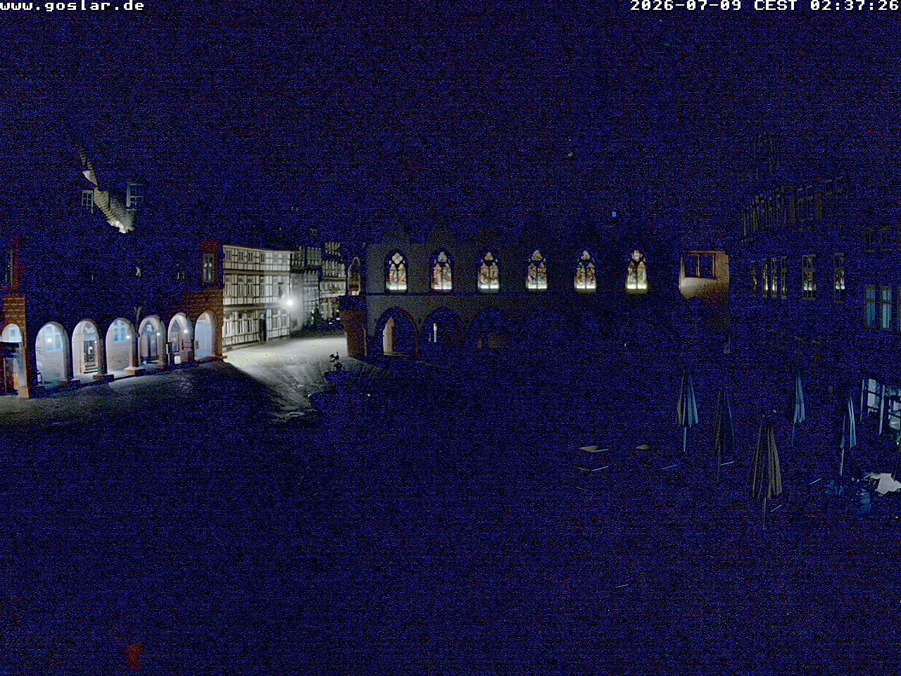 Archiv Foto Webcam Marktplatz Goslar