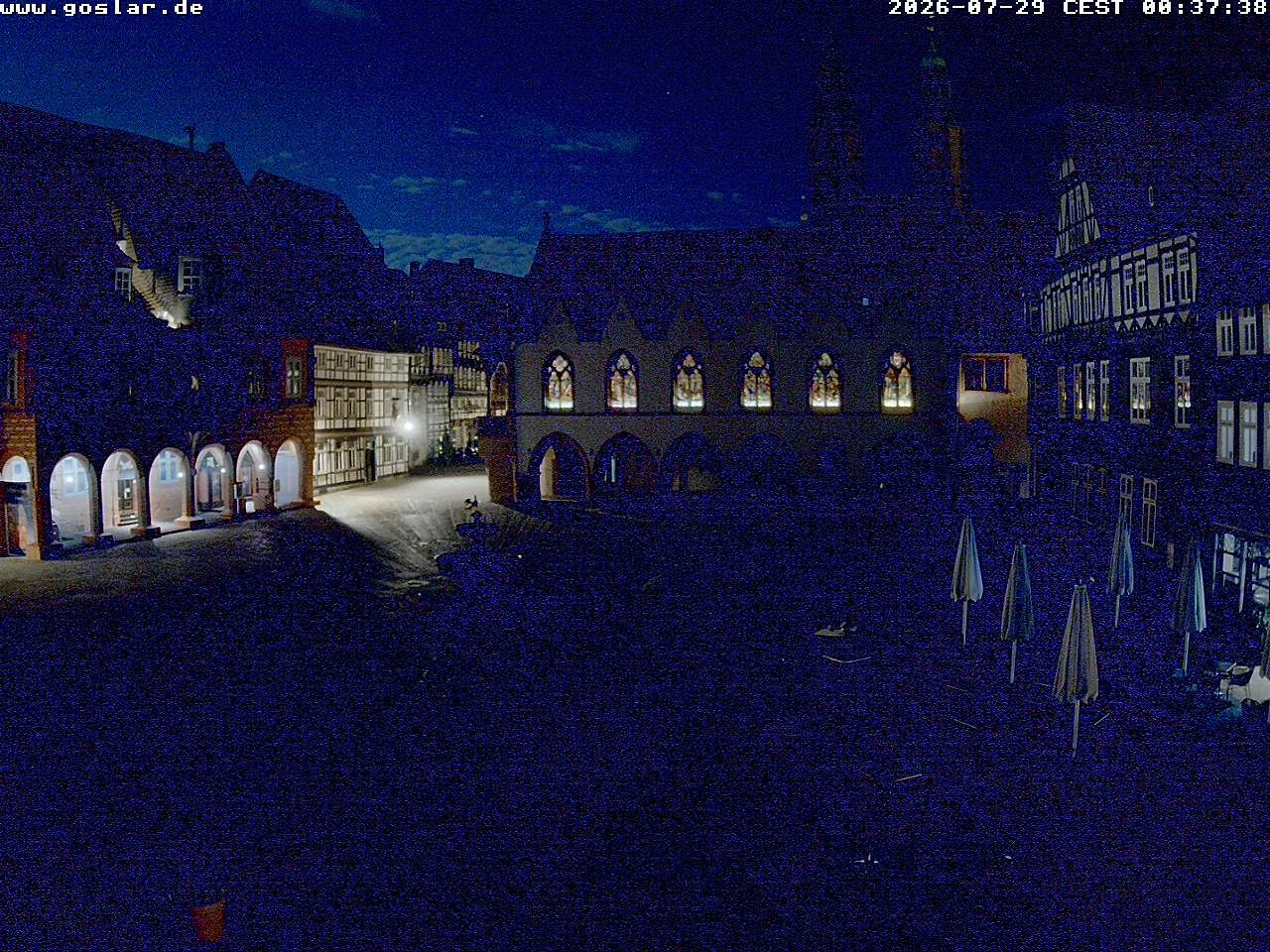 Archiv Foto Webcam Marktplatz Goslar