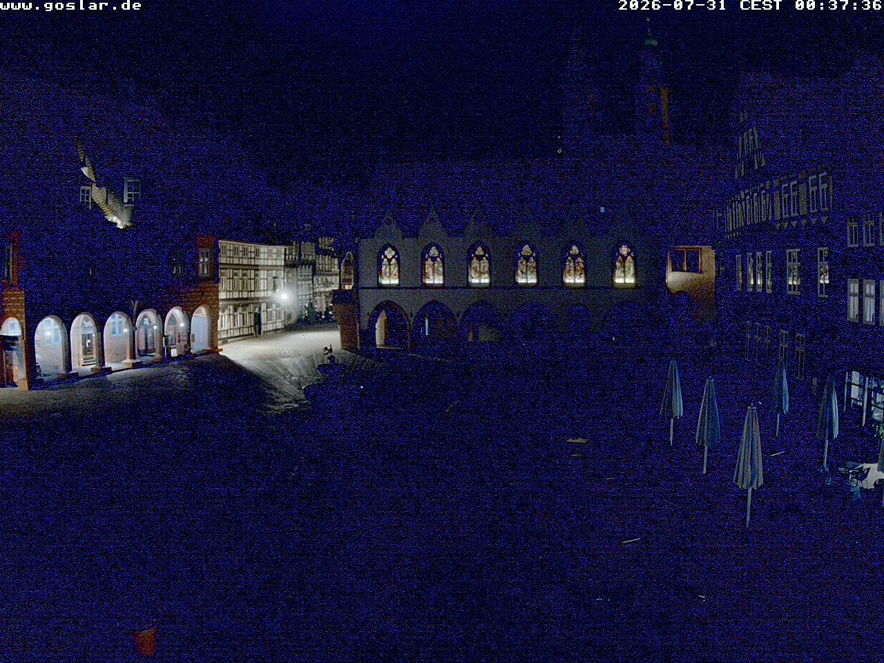 Archiv Foto Webcam Marktplatz Goslar