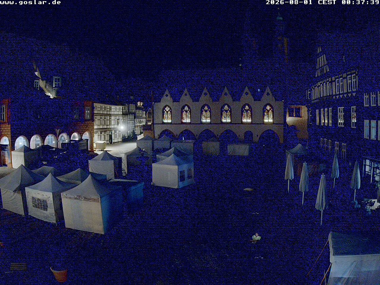 Archiv Foto Webcam Marktplatz Goslar