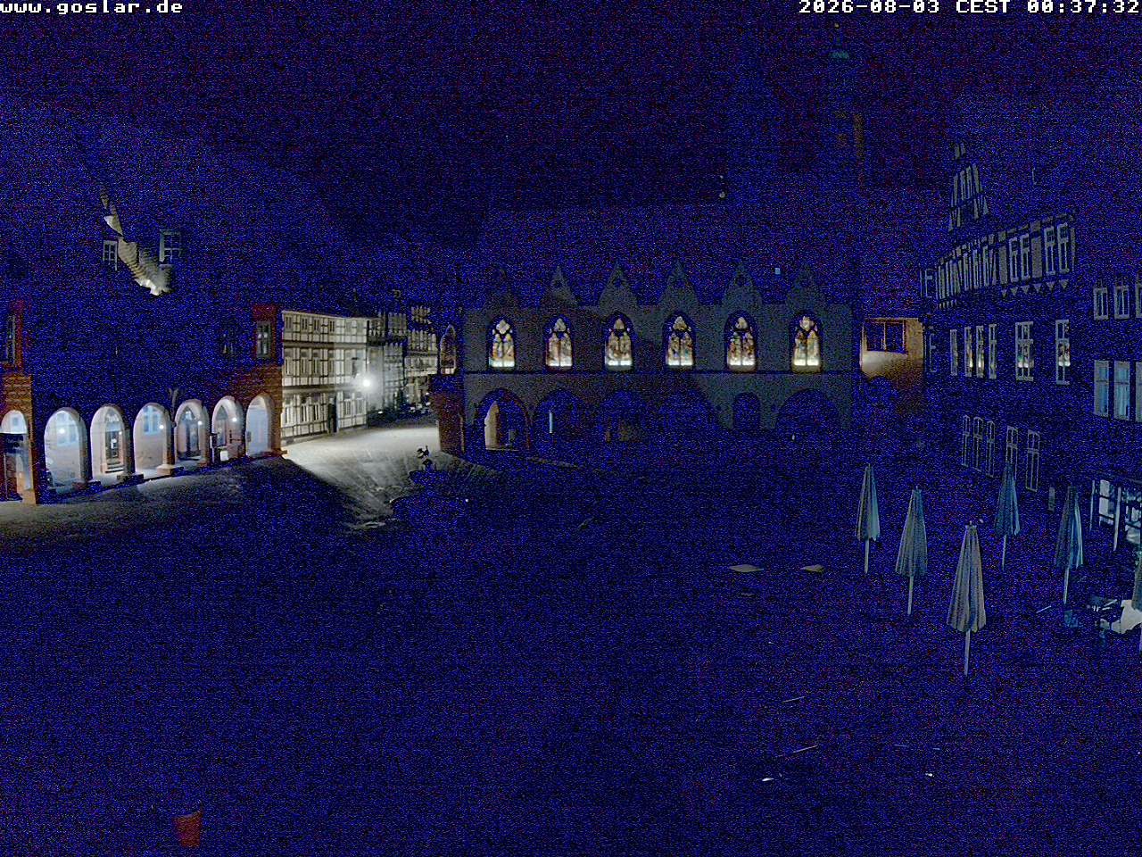 Archiv Foto Webcam Marktplatz Goslar