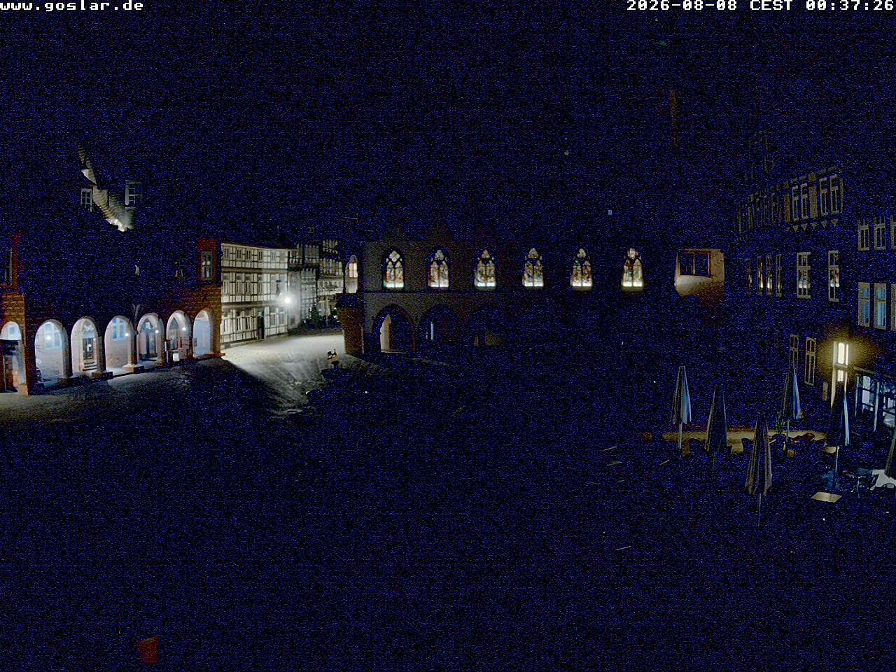 Archiv Foto Webcam Marktplatz Goslar