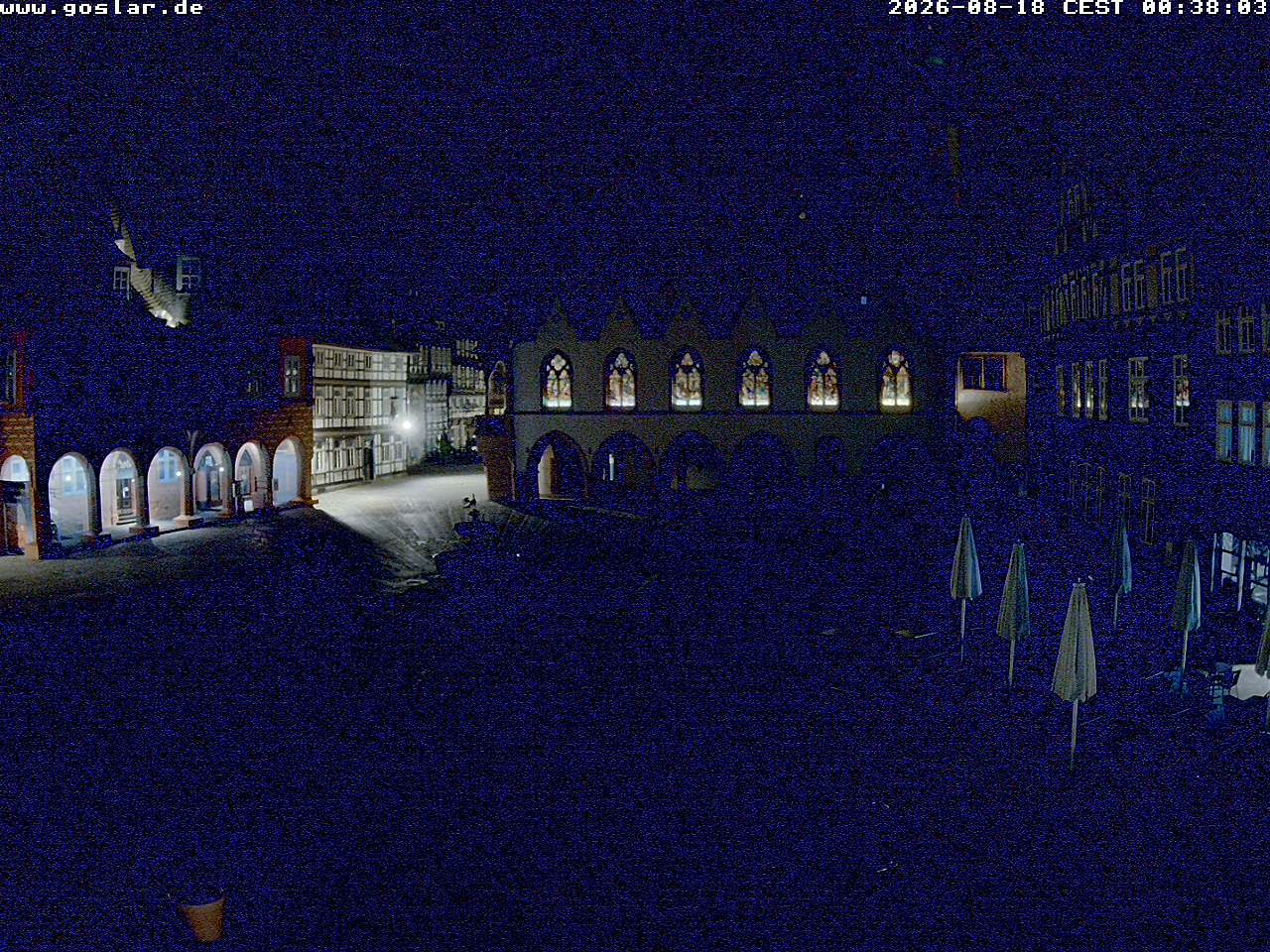Archiv Foto Webcam Marktplatz Goslar