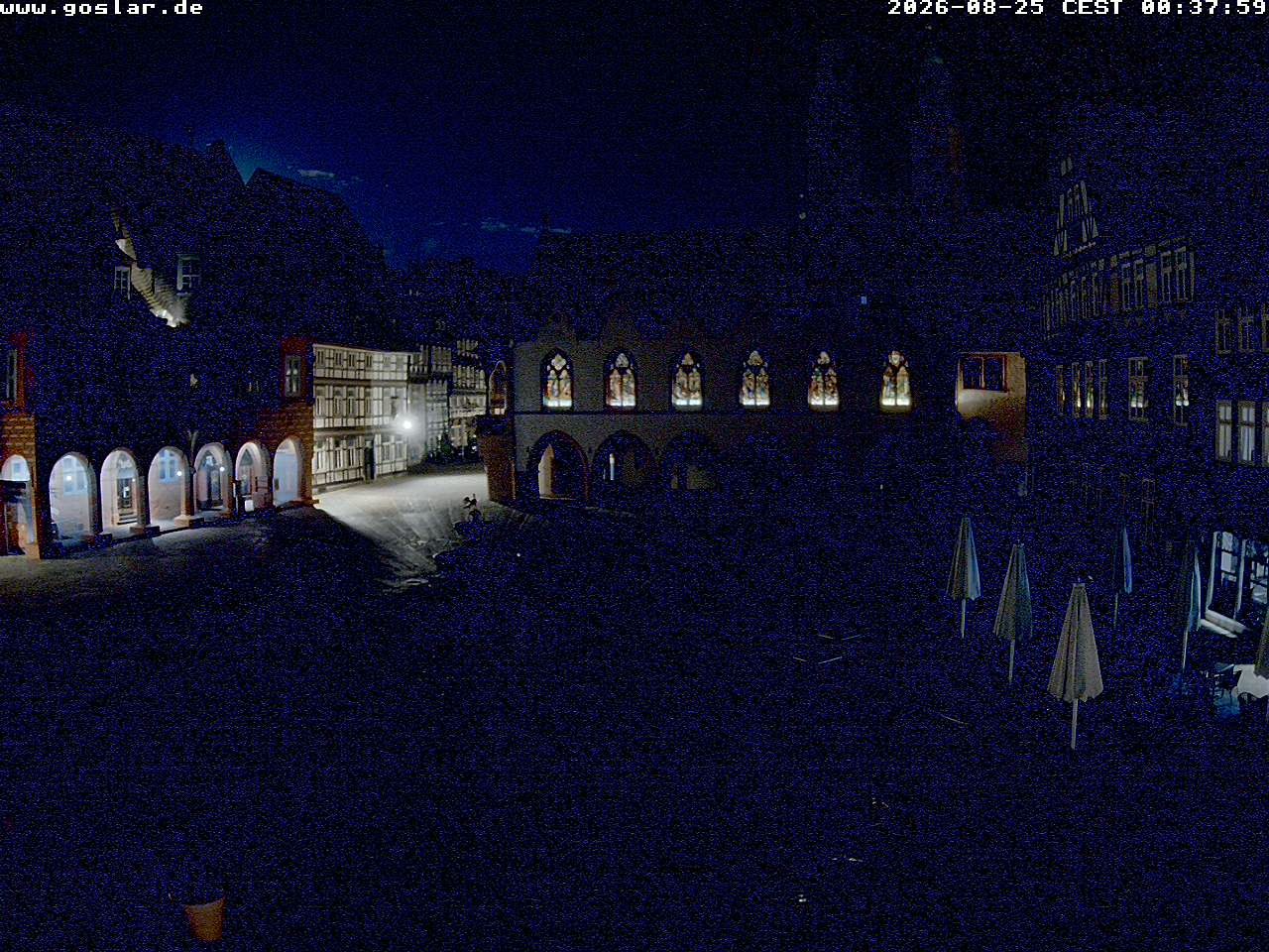 Archiv Foto Webcam Marktplatz Goslar